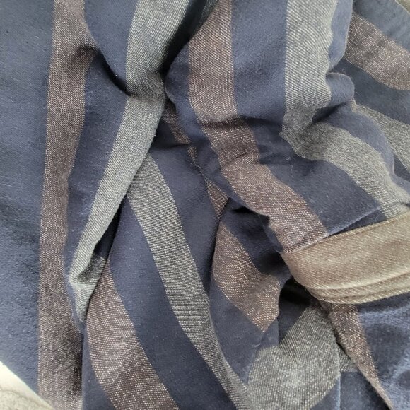 Bridge & Burn Mens Wool Blend Gray Long Sleeve Button-Up Shirt Large Casual - Picture 6 of 10